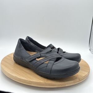 Earth Origins Rapid Raelyn Mary Jane Shoes Women’s 7 Navy Comfort Adjustable